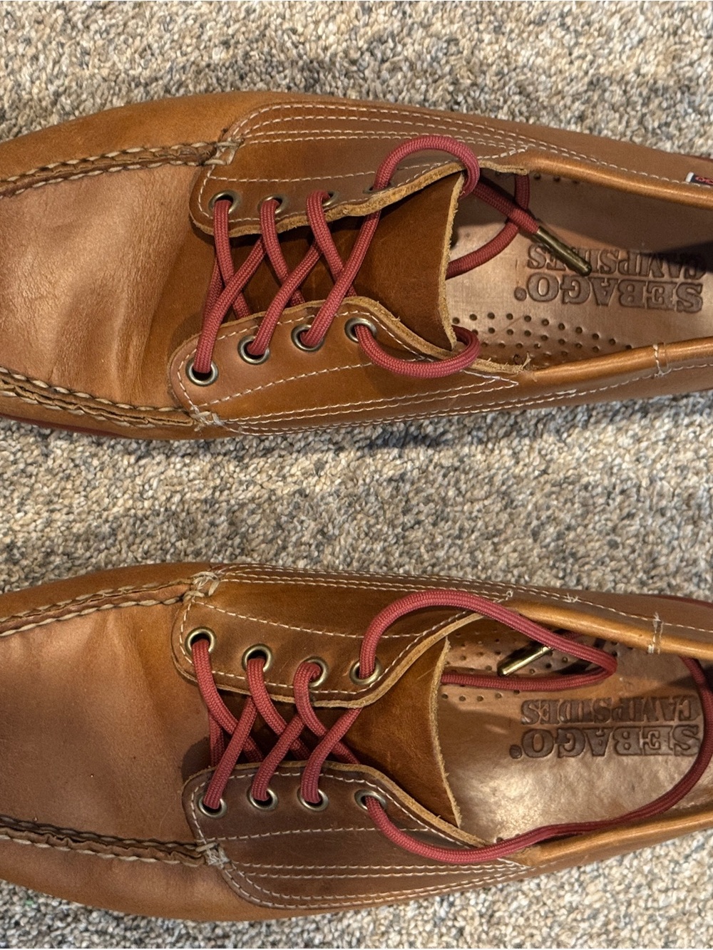 Sebago Men's Campsides Shoes, Vintage